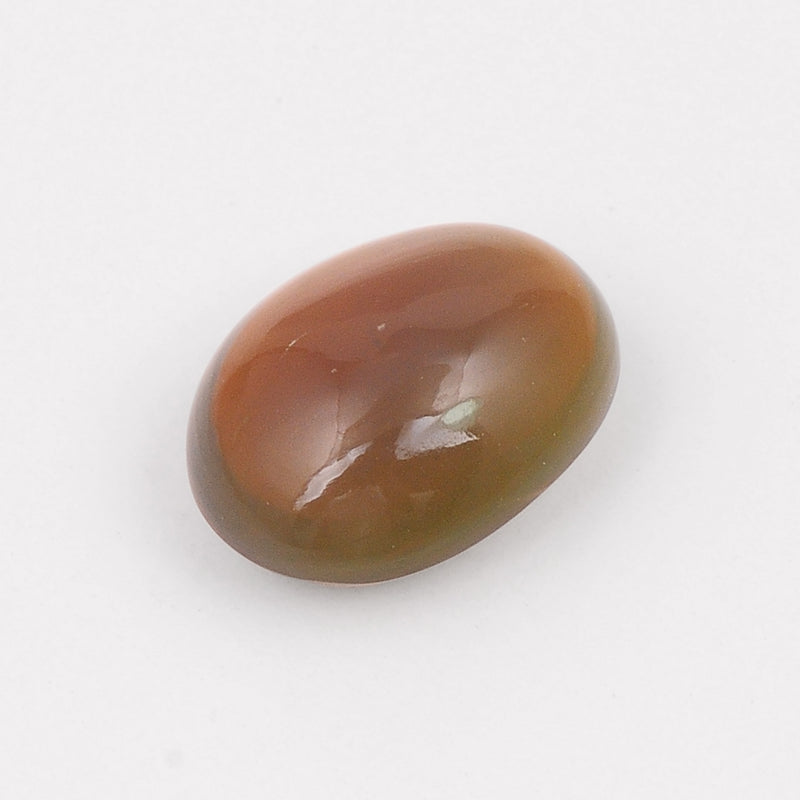Oval Brown Color Opal Gemstone 1.5 Carat