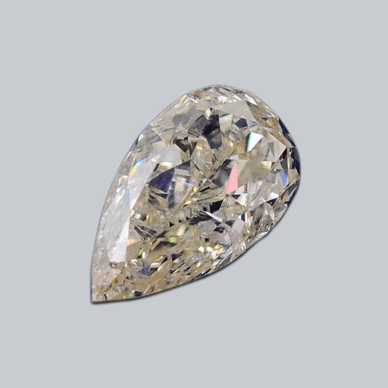 Pear M Color Diamond 0.42 Carat - ALGT Certified