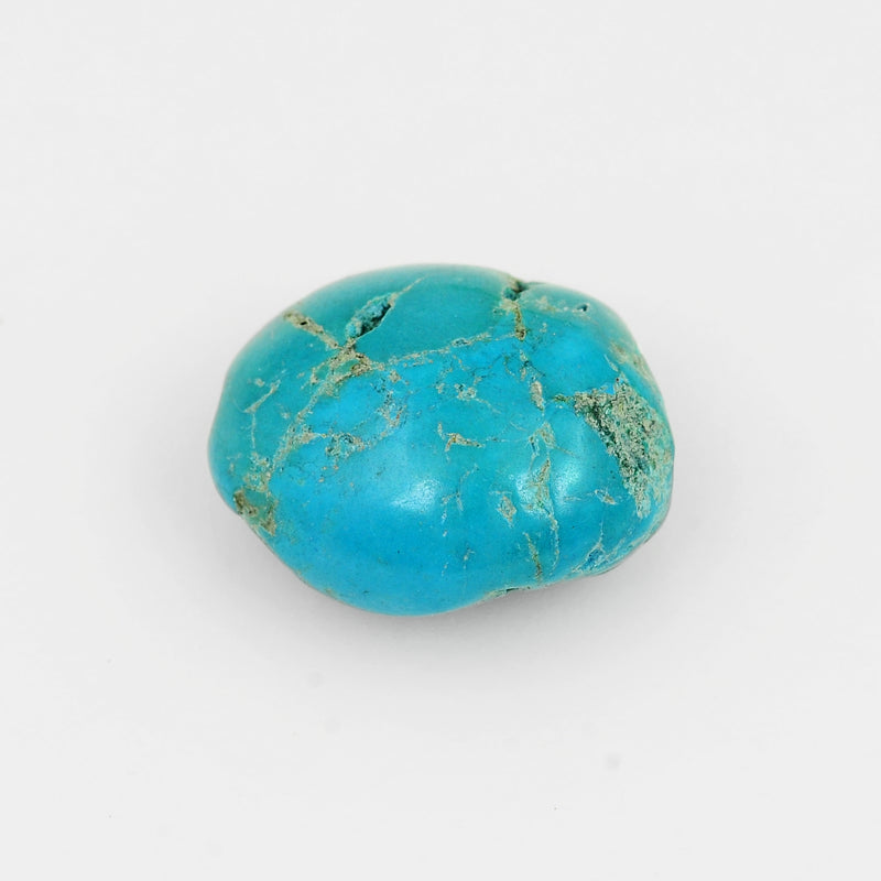 Bead Blue Color Turquoise Gemstone 13.92 Carat