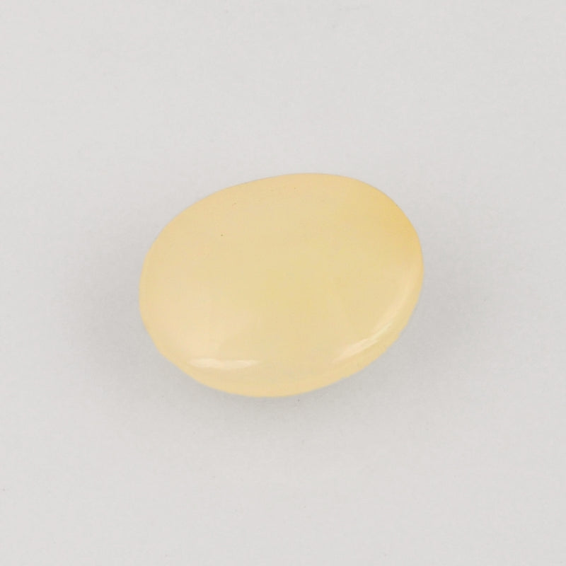 Oval Yellow Color Opal Gemstone 1.1 Carat