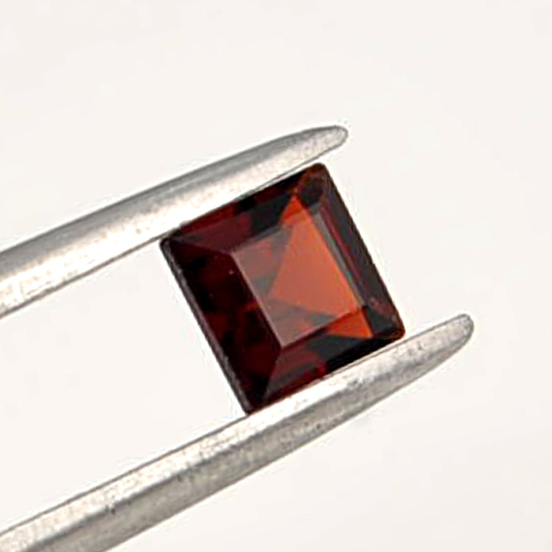 2.25 Carat Red Color Square Garnet Gemstone