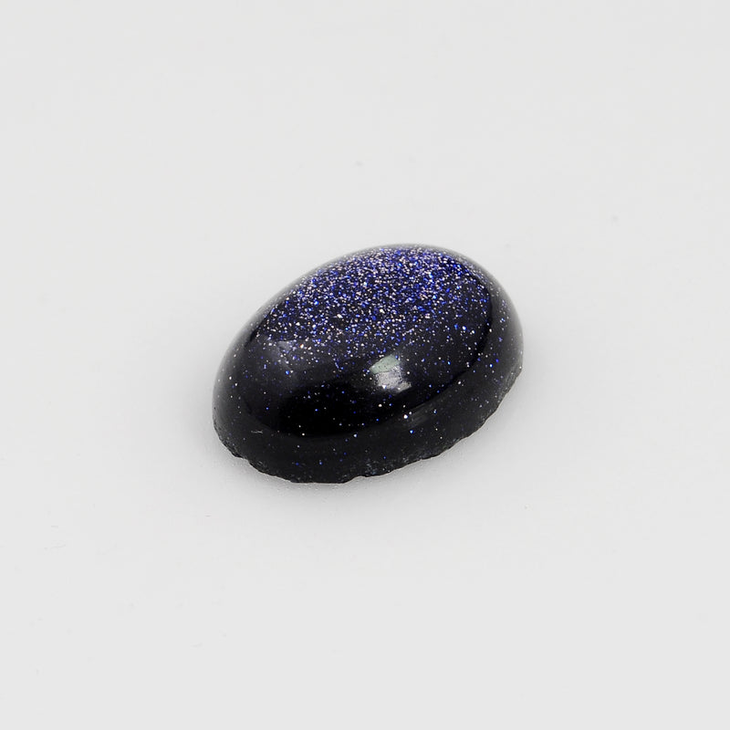 8.85 Carat Blue Color Round Sunstone Gemstone