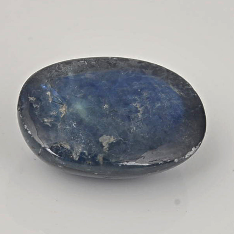 13.94 Carat Blue Color Oval Sapphire Gemstone