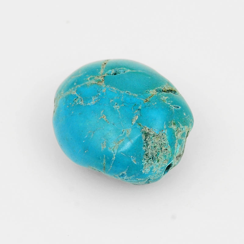 Bead Blue Color Turquoise Gemstone 13.92 Carat