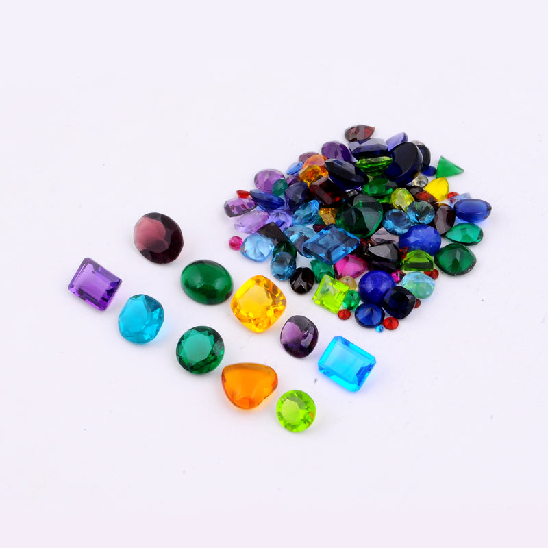 Mix Multi Color Mix Gemstone 130 Carat