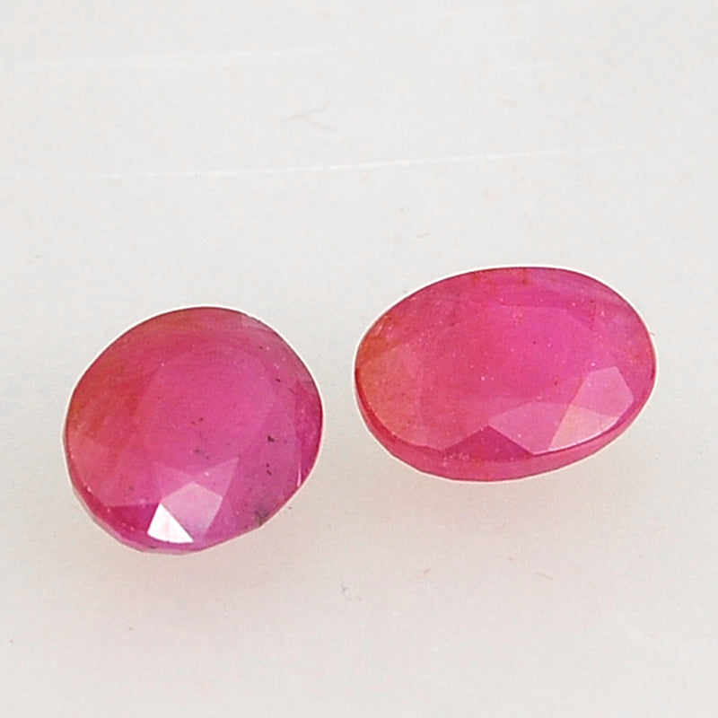 4.30 Carat Red Color Oval Ruby Gemstone