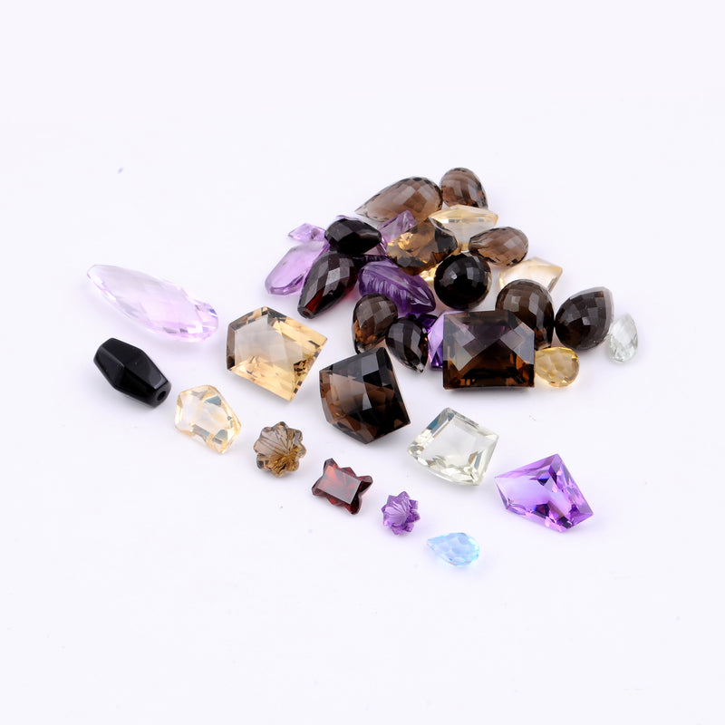 Fancy Multi Color Mix Gemstone 125 Carat
