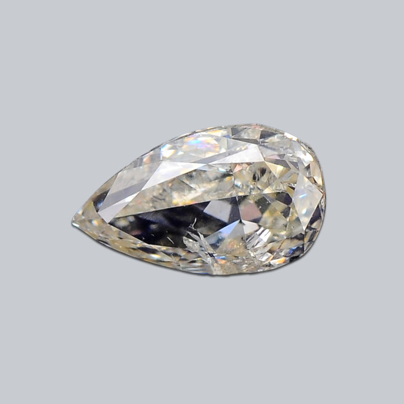 Pear M Color Diamond 0.42 Carat - ALGT Certified