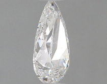 Pear Brilliant SI2 E Color Diamond 0.3 Ctw-GIA Certified