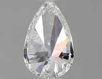 Pear Brilliant SI2 E Color Diamond 0.3 Ctw-GIA Certified