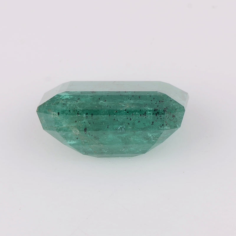 1 pcs Emerald  - 7.43 ct - Octagon - Green - Transparent