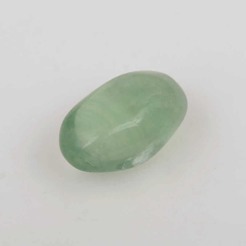 Fancy Green Color Fluorite Gemstone 8 Carat